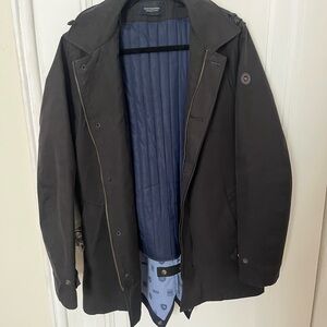 Men’s Scotch & Soda Dark Gray Trench Coat
